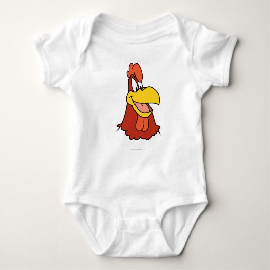 Foghorn Leghorn Closeup Baby Strampler (Vorderseite)