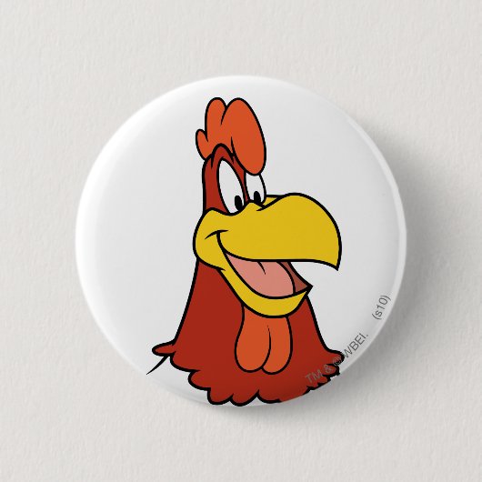 Foghorn Leghorn Closeup Button (Vorderseite)