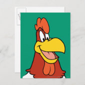 Foghorn Leghorn Closeup Postkarte (Vorne/Hinten)