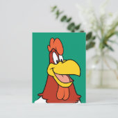 Foghorn Leghorn Closeup Postkarte (Stehend Vorderseite)