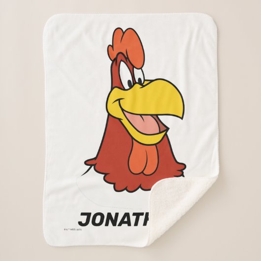 Foghorn Leghorn Closeup Sherpadecke (Vorderseite)