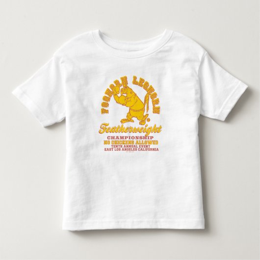 Foghorn Leghorn Featherweight Championship Kleinkind T-shirt (Vorderseite)