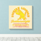 Foghorn Leghorn Featherweight Championship Leinwanddruck (Insitu (Holzboden))