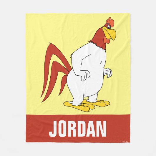 Foghorn Leghorn Fleecedecke (Vorderseite)