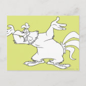 Foghorn Leghorn Happy Postkarte (Vorderseite)