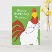 Foghorn Leghorn | Mischmasch Karte (Gelbe Blume)