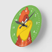 Foghorn Leghorn | Mischmasch Runde Wanduhr (Winkel)