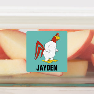 Foghorn Leghorn Name hinzufügen Etiketten