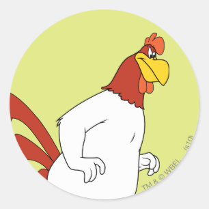 Foghorn Leghorn Runder Aufkleber