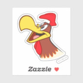 Foghorn nach oben aufkleber (Blatt)