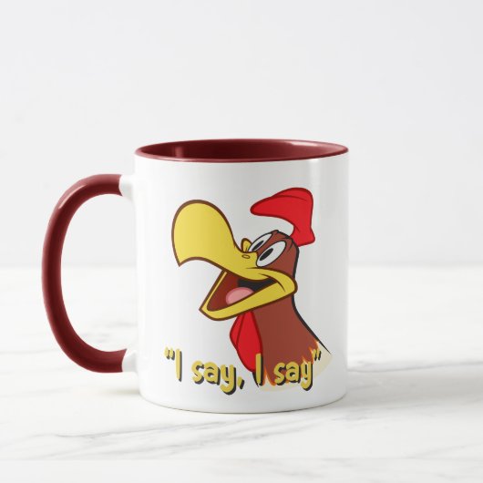 Foghorn nach oben tasse (Links)