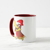 Foghorn nach oben tasse (Vorderseite Links)