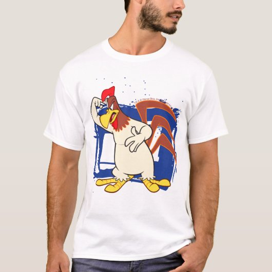 Foghorn Points to Head T-Shirt (Vorderseite)