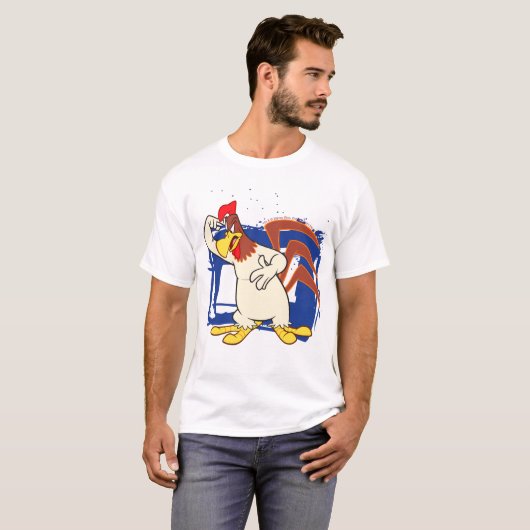 Foghorn Points to Head T-Shirt (Vorne ganz)