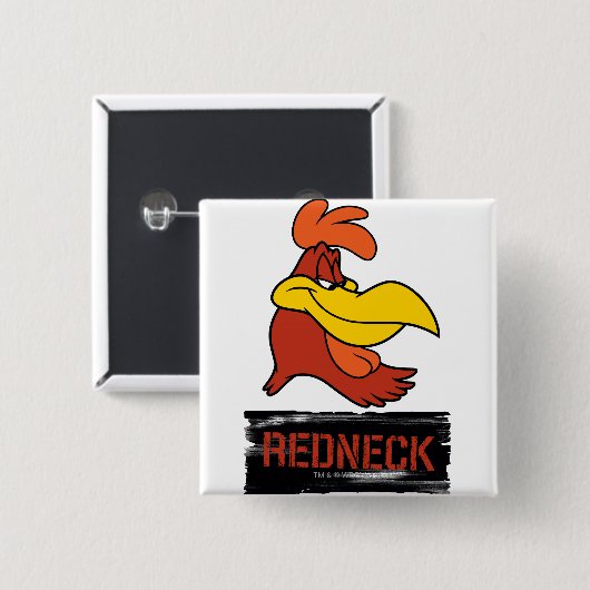 Foghorn Redneck Button (Vorne & Hinten)
