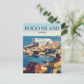 Fogo Island Kanada Postkarte (Stehend Vorderseite)