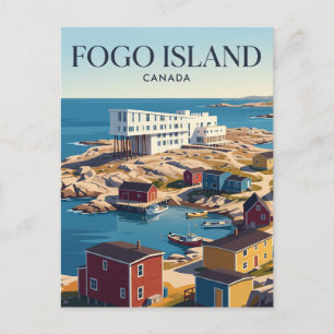 Fogo Island Kanada Postkarte
