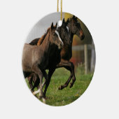 Fohlen-Betrieb Keramik Ornament (Rechts)