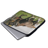 Fohlen-Betrieb Laptopschutzhülle (Vorne Knopf)
