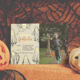 Fohlen Halloween Ghosts Spooktacular Geburtstags-F Folieneinladung