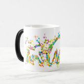 Fohlen mit Mama-Spritzen Verwandlungstasse (Vorderseite Links)