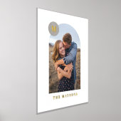 Fohlen Moderne Monogram Rahmen Foto Art Print Foliendrucke (Ablage )