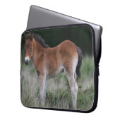 Fohlen stehend laptopschutzhülle (Vorderseite Links)