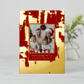 Fohlen Weihnachtskarten Vorlage 2 Foto Abstrakt Re (Stehend vorne)