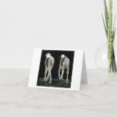 Fohlenkarte "Beginning Line Dancing" Karte (Vorderseite)