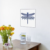 Foil Accented Dragonfly & Personalization Print Foliendrucke (Ablage(Küche))