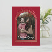 Foil Arches Weihnachtsgebäck Weihnachtskarte Foto  Feiertagskarte (Stehend Vorderseite)