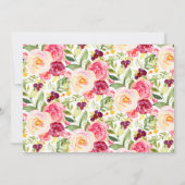 Foil Balloon Foto Dritter Geburtstag Einladung (Rückseite)