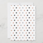 Foil Balloon Oh Baby Shower Einladung (Rückseite)