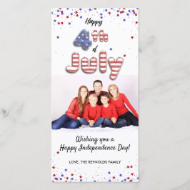 Foil Balloons Stars Streifen am 4. Juli - Fotokart