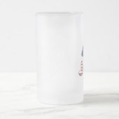 Foil Balloons Stars Streifen Tasse Glas (Mittel)