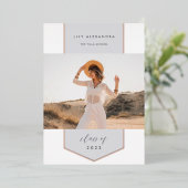 Foil Banner | Ankündigung von Foto Abschluss (Stehend vorne)