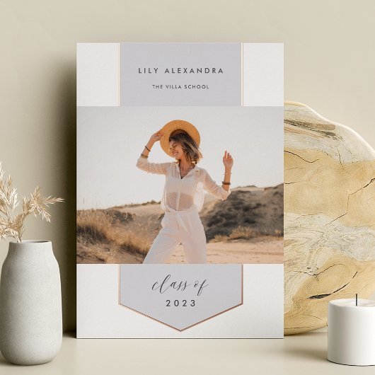 Foil Banner | Ankündigung von Foto Abschluss