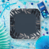 Foil Branches Christmas Party Pappteller (Party)