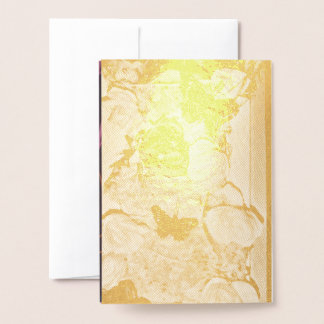 Foil Card Folienkarte