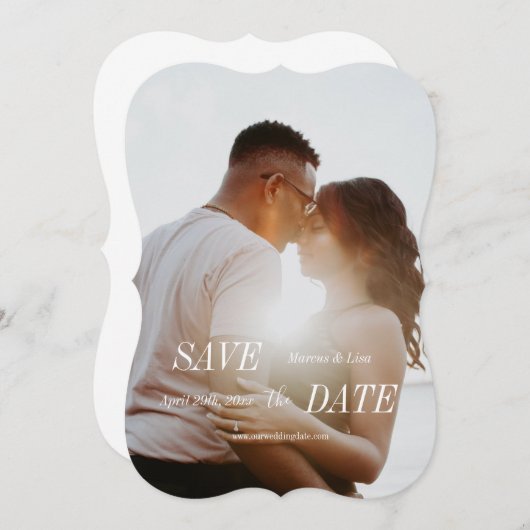 Foil Card Magnet Einladung (Vorne/Hinten)