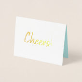 Foil Card mit künstlerischer Innenseite Folienkarte (Vorderseite)