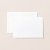 Foil Card with Sparkle Moss Interior - Customizing Folienkarte (Vorderseite mit Umschlag)