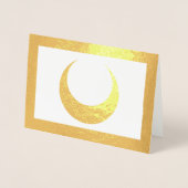 Foil Crescent Moon Folienkarte (Vorderseite)