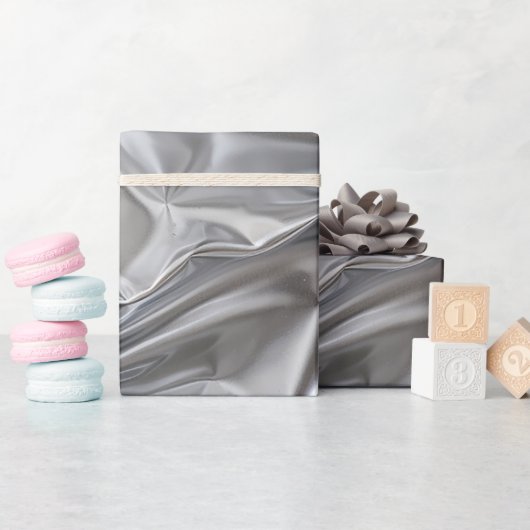 Foil Crinkle Pattern Geschenkpapier (Babyparty)