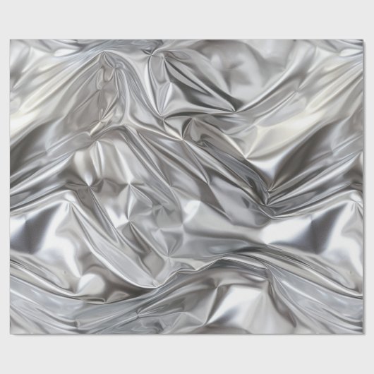 Foil Crinkle Pattern Geschenkpapier (Flach)