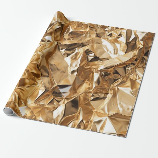  Foil Crinkle Pattern Geschenkpapier (Ungerollt)