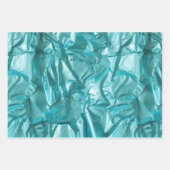 Foil Crinkle Pattern Geschenkpapier Set (Vorderseite 2)