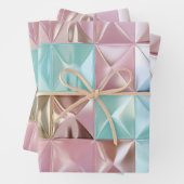 Foil Crinkle Pattern Geschenkpapier Set (Beispiel)
