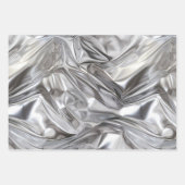 Foil Crinkle Pattern Geschenkpapier Set (Vorderseite 2)