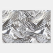 Foil Crinkle Pattern Geschenkpapier Set (Vorderseite)